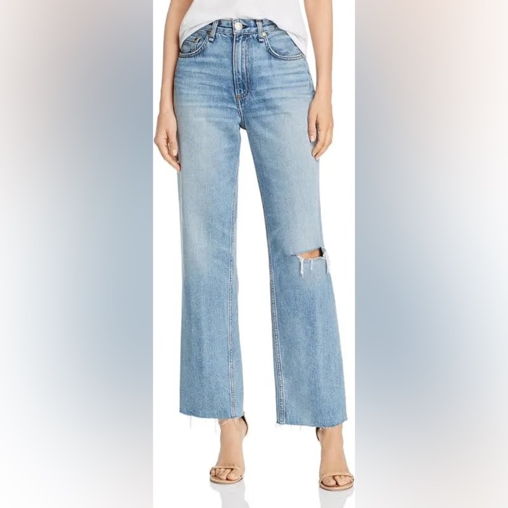 Rag & Bone MELANIE RUTH SUPER HIGH-RISE STRAIGHT jeans sz 30